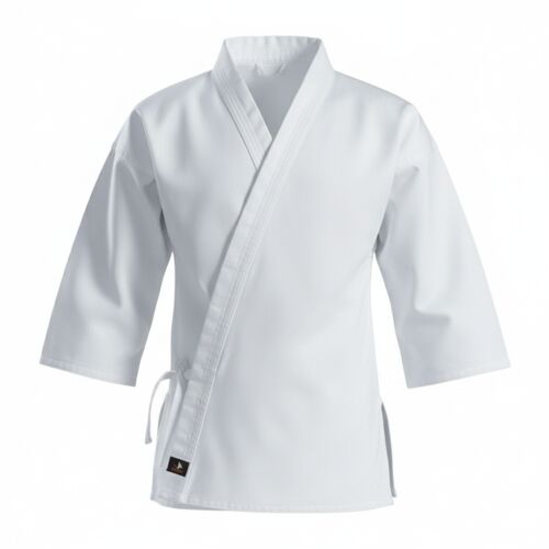 Custom White 7 oz. Middleweight Student Jacket Thumbnail
